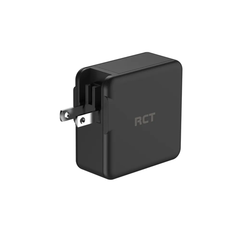 RCT 65W Charging Travel Adaptor (EU+UK+SA) Plug and Cable